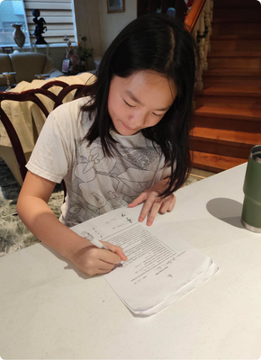 Octave Music Camp home-service piano lessons written exam.